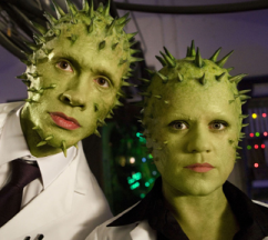 Davies' cacti-headed aliens from 'The End of Time'