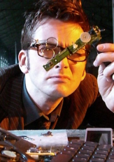 The Tenth Doctor building his perception filters.